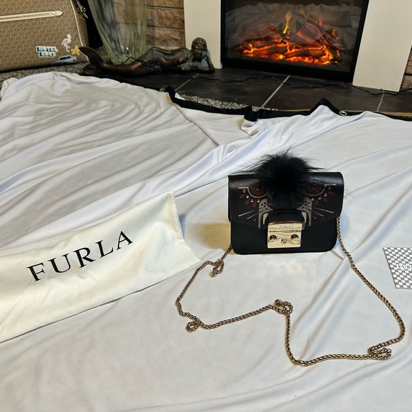 Furla Metropolis Wyld Animal Mini Crossbody.  NWT. Super rare bag. Buy it here😀 - Picture 2 of 12